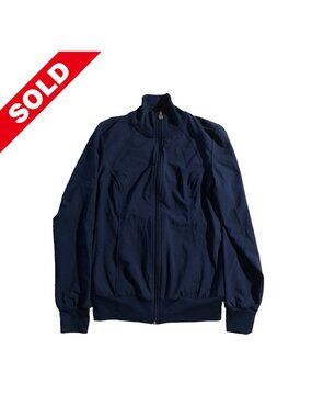 Cherokee Infinity Womens Size S Blue Full Zip Pockets Contemporary Jacket